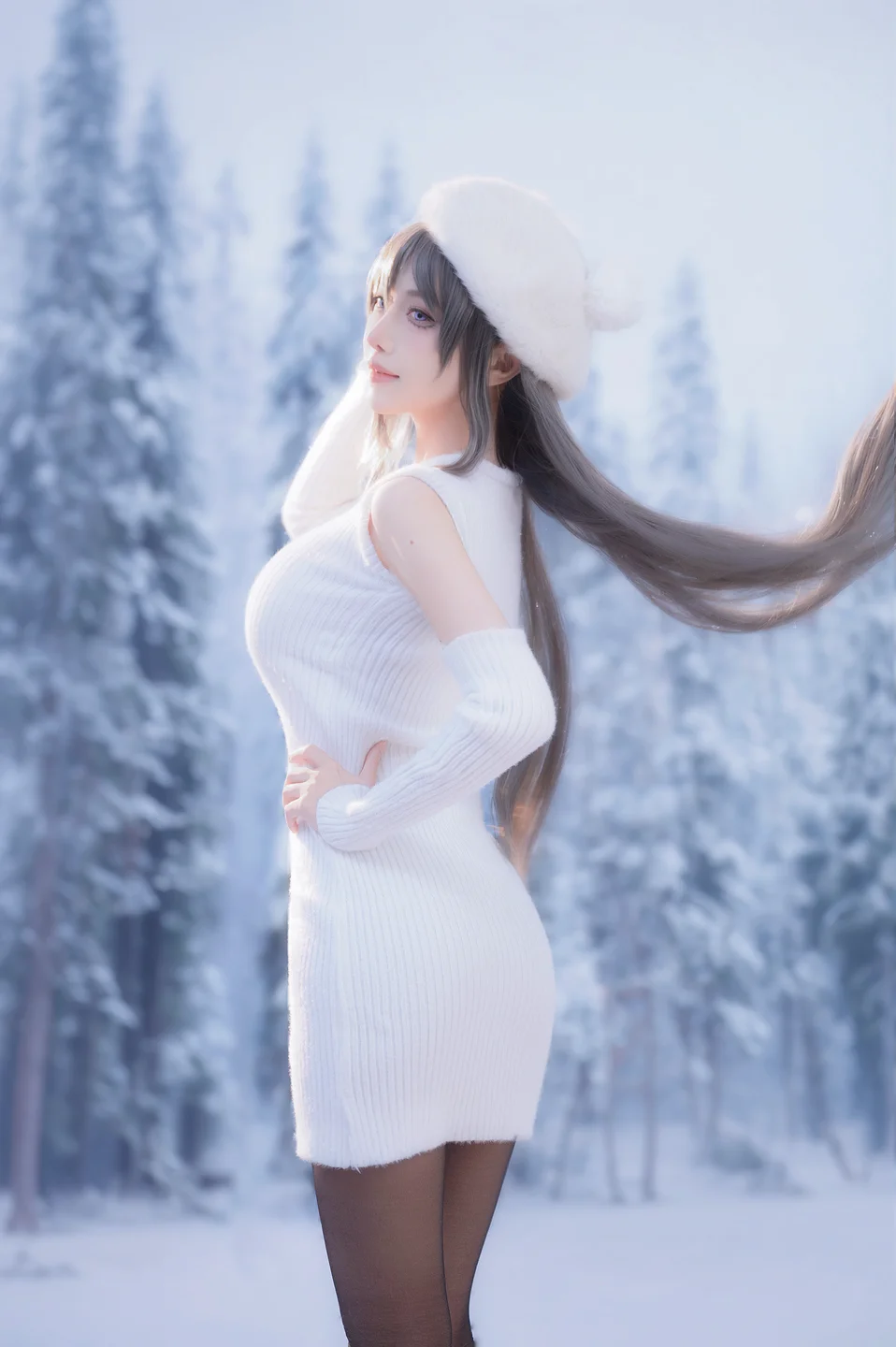 Shika小鹿鹿 - 麻衣学姐 [25P-418MB] tg@simisebaisi 【丝足阁】016.webp